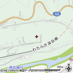 群馬県みどり市東町神戸977周辺の地図