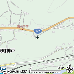 群馬県みどり市東町神戸924周辺の地図