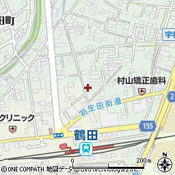 栃木県宇都宮市鶴田町3322周辺の地図