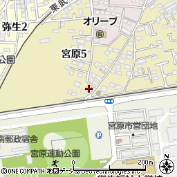 クレアール・南Ｂ周辺の地図