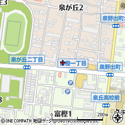石川県金沢市泉が丘2丁目6-33周辺の地図