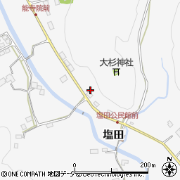 栃木県芳賀郡茂木町塩田周辺の地図