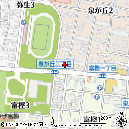 石川県金沢市泉が丘2丁目12-35周辺の地図
