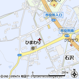 茨城県常陸大宮市石沢1873周辺の地図
