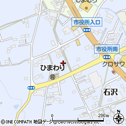 茨城県常陸大宮市石沢1873周辺の地図