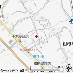群馬県渋川市祖母島787-3周辺の地図