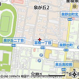 石川県金沢市泉が丘2丁目6-25周辺の地図
