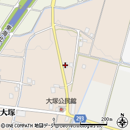 富山県南砺市大塚952周辺の地図