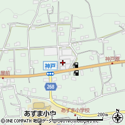 群馬県みどり市東町神戸545周辺の地図