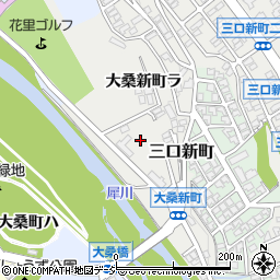 石川県金沢市大桑新町子周辺の地図