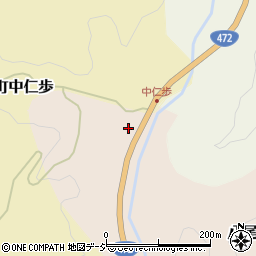 富山県富山市八尾町上仁歩269周辺の地図