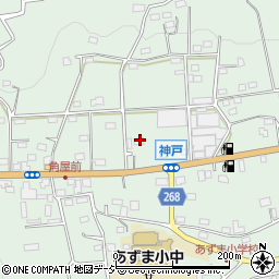 群馬県みどり市東町神戸547周辺の地図