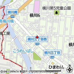 牛かつ小林 横川店周辺の地図