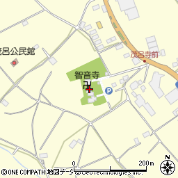 智音寺周辺の地図