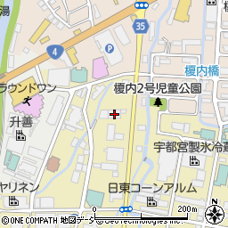 栃木県宇都宮市川田町1043周辺の地図