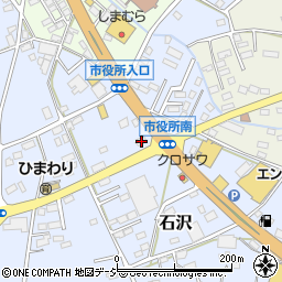 茨城県常陸大宮市石沢1848周辺の地図