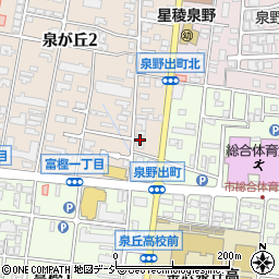 石川県金沢市泉が丘2丁目3-25周辺の地図