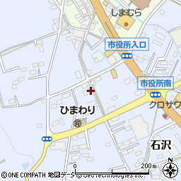 茨城県常陸大宮市石沢1872周辺の地図