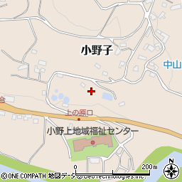 群馬県渋川市小野子276周辺の地図