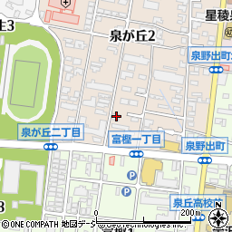石川県金沢市泉が丘2丁目6-41周辺の地図
