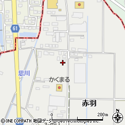 栃木県芳賀郡市貝町赤羽3495周辺の地図