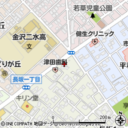 ＥＮＥＯＳセルフ長坂ＳＳ周辺の地図