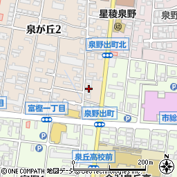 石川県金沢市泉が丘2丁目3-27周辺の地図