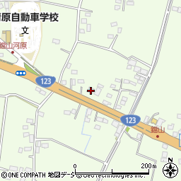栃木県宇都宮市鐺山町894周辺の地図