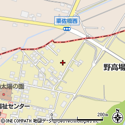 長野県千曲市野高場周辺の地図