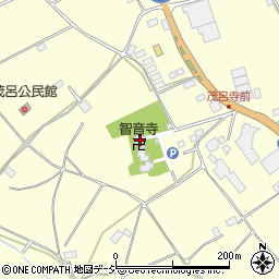 智音寺周辺の地図