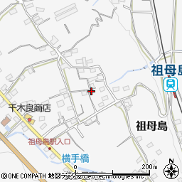 群馬県渋川市祖母島794周辺の地図