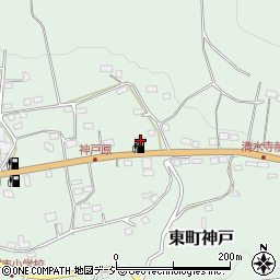群馬県みどり市東町神戸610-1周辺の地図