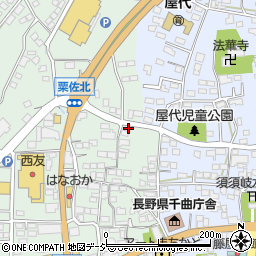 長野県千曲市粟佐1415周辺の地図