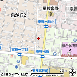 石川県金沢市泉が丘2丁目3-29周辺の地図