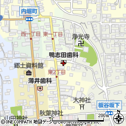 鴨志田歯科医院周辺の地図