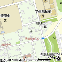 栃木県宇都宮市鐺山町2057-2周辺の地図
