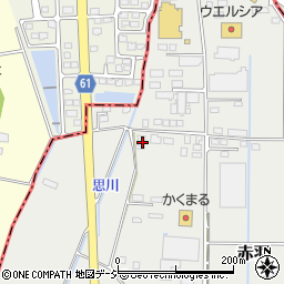 栃木県芳賀郡市貝町赤羽3493-2周辺の地図