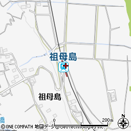 群馬県渋川市周辺の地図