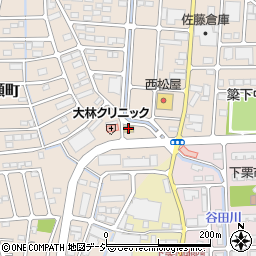 ファミリーマート宇都宮簗瀬町店周辺の地図