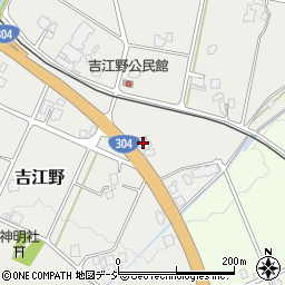吉江甘柿園周辺の地図