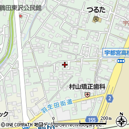 ル・グラン鶴田Ｂ周辺の地図