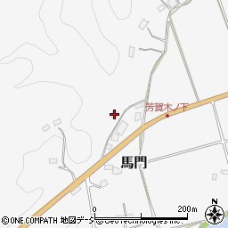 栃木県芳賀郡茂木町馬門485周辺の地図