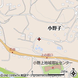 群馬県渋川市小野子257周辺の地図