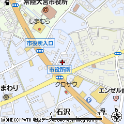 茨城県常陸大宮市南町3101-11周辺の地図