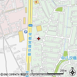 栃木県宇都宮市鶴田町3493周辺の地図