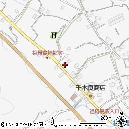 群馬県渋川市祖母島695周辺の地図