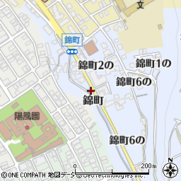 石川県金沢市錦町２の周辺の地図