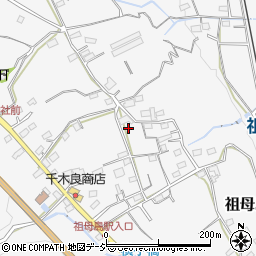 群馬県渋川市祖母島744-1周辺の地図