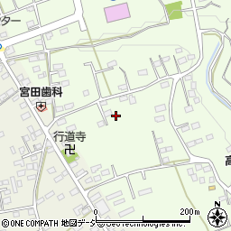 茨城県常陸大宮市宇留野周辺の地図