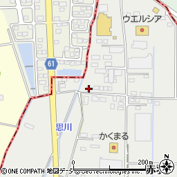 栃木県芳賀郡市貝町赤羽3640-3周辺の地図